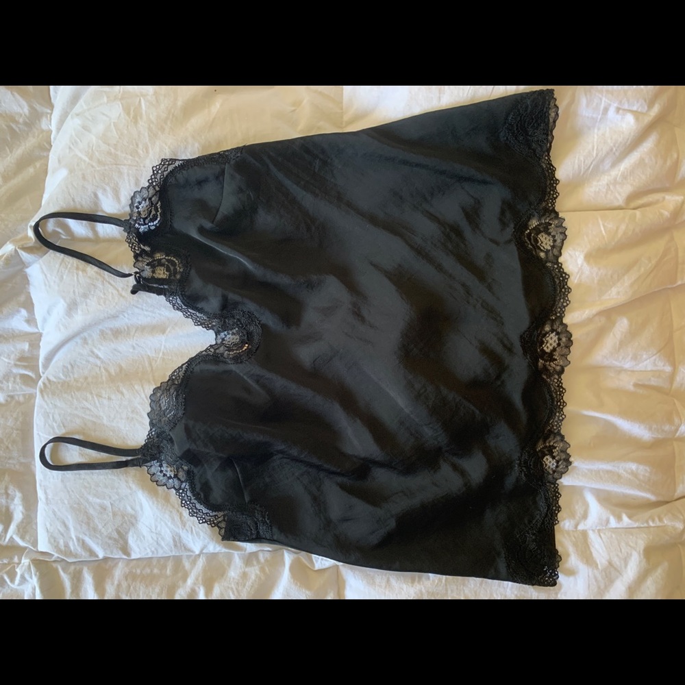 Victoria’s Secret black cami sexy